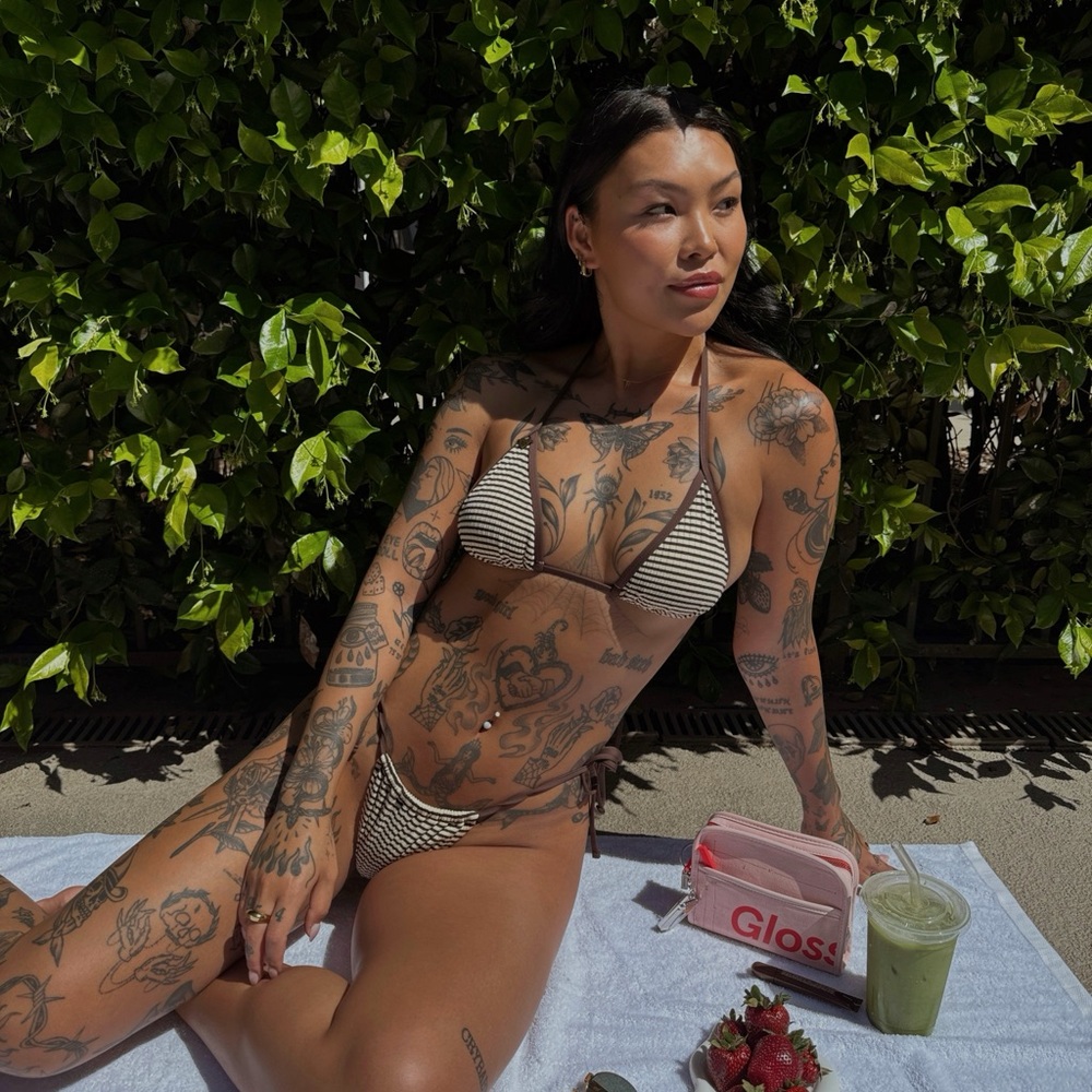 Frankie’s Bikini x Bella Hadid bikini set